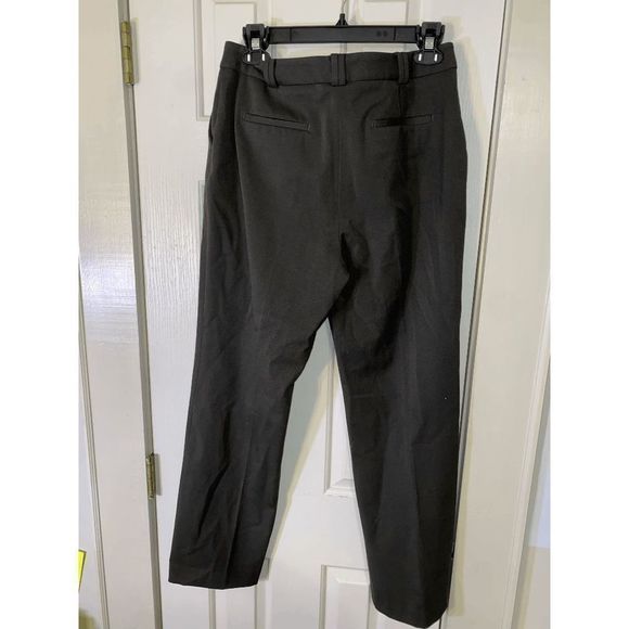 Talbots 🐾 Pleated Women's Green Dress Pants, Size 10 Petite - Picture 3 of 4